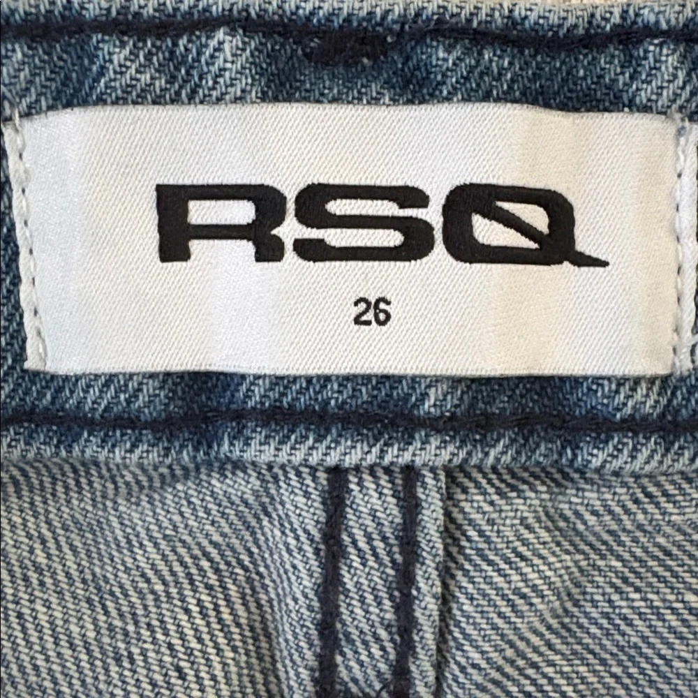 RSQ Baggy Cargo Denim Shorts Jorts